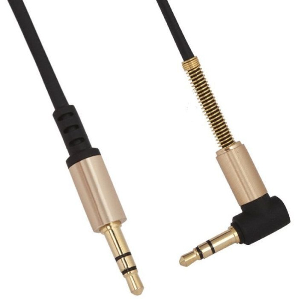 Аудио-кабель Hoco UPA02 AUX 1 м (Q/HKKJ) Черный