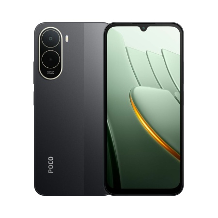 Смартфон POCO C81 Pro 4/256GB Black — фото на белом фоне