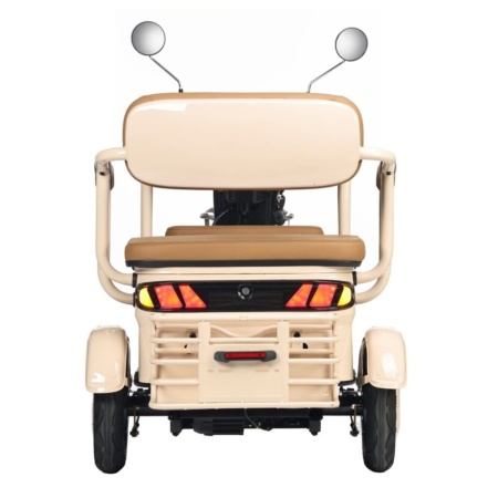 Электротрицикл Rutrike Gelbert Atlas 48V/60V 600Вт (Бежевый-3023)