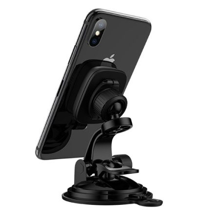 Автомобильный держатель Hoco CA28 Magnetic Uction Cup Car Holder (Черный)