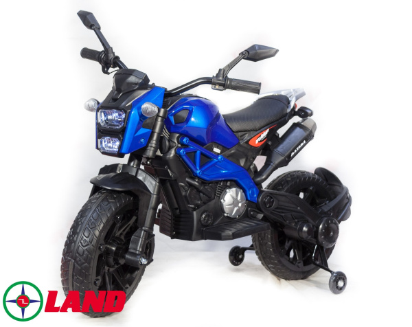 Детский электромотоцикл Moto sport (DLS01) YEG2763 синий краска