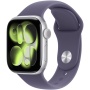 Apple Watch Series 11 GPS 42mm Silver Aluminium Case with Purple Fog Sport Band - M/L