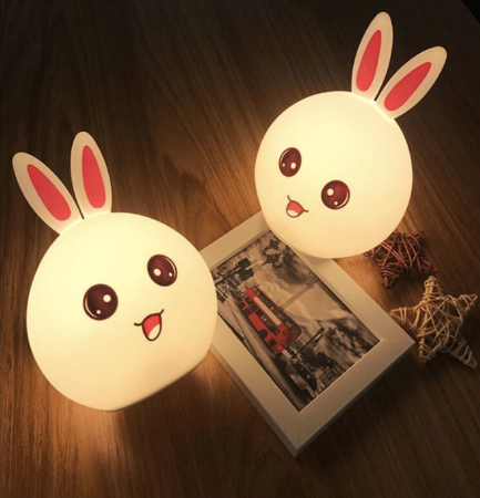 Лампа ночник Rabbit Silicone Lamp 2 KS602