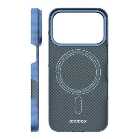 Чехол Momax Aramid Magnetic case IP 17 Pro Max Blue