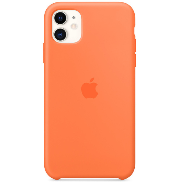Накладка Silicone Case для iPhone 12 mini Orange