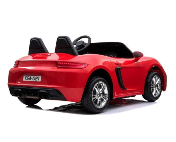 Детский электромобиль Porshe Cayman 180W YSA021 красный краска