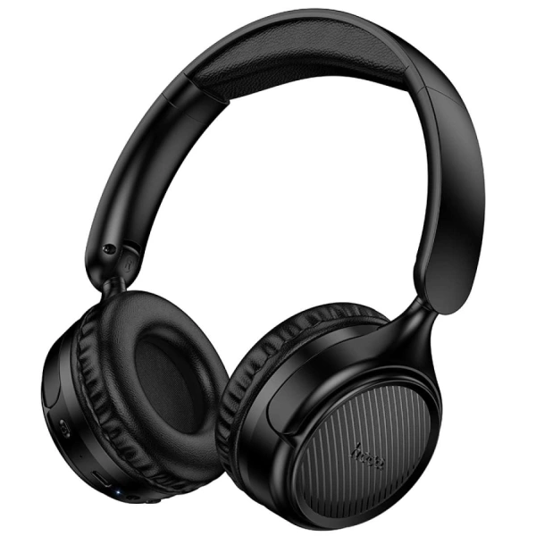 Беспроводные накладные наушники Hoco W66 Wave, Bluetooth 5.4, до 32 часов, USB-C, чёрные