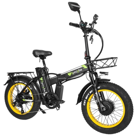 Электровелосипед Syccyba H1 Dual 15Ah Yellow