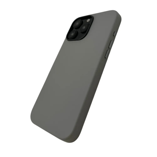 Чехол кожаный KZDOO Protective Case для Iphone 16 Pro Max Серый