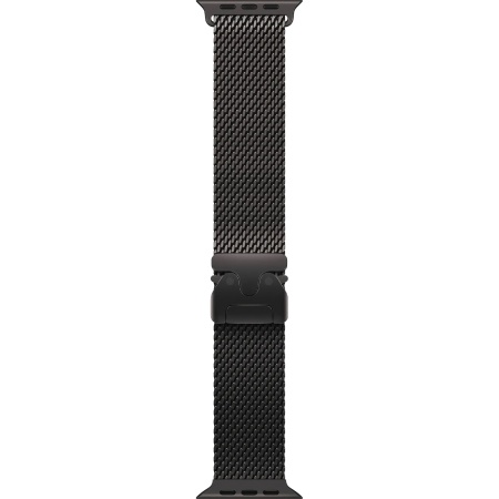 Apple Watch Ultra 2 (2024) 49mm Black Titanium Case with Black Titanium Milanese Loop Large (MYTC3)
