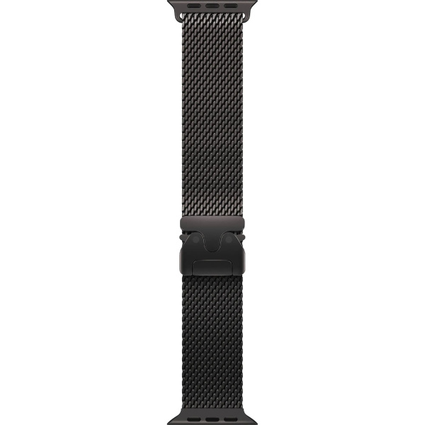 Apple Watch Ultra 2 (2024) 49mm Black Titanium Case with Black Titanium Milanese Loop Small (MX4W3)