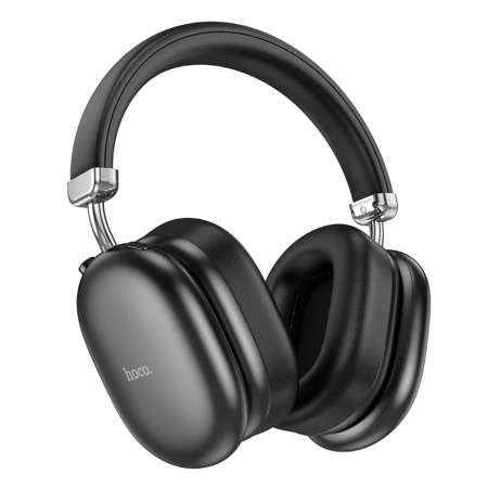 Беспроводные наушники накладные Hoco W35 Max Auspicious, Bluetooth, 800 мАч, черный