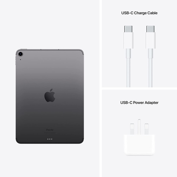 Планшет Apple iPad Air 10.9" (2022) 64GB Wi-Fi + Cellular Space Gray (Серый космос)