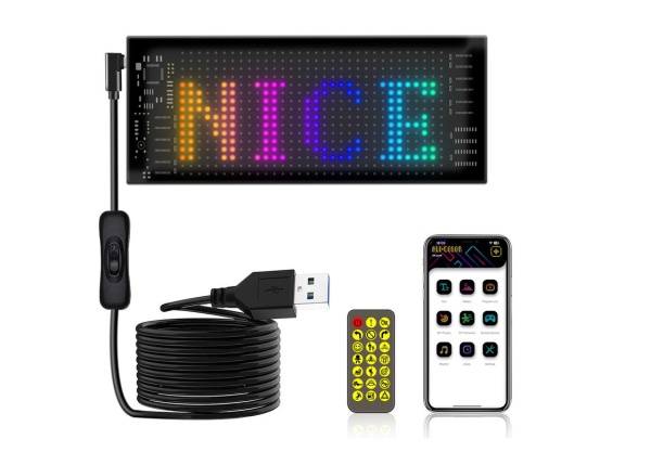 Гибкая LED-панель 6006 16×32 (17,3 × 7 см), Bluetooth