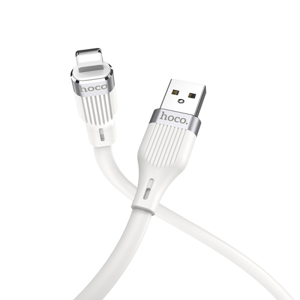 Кабель Hoco USB - Lightning U72 Forest - Белый