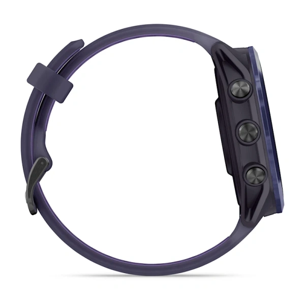 Спортивные часы Garmin Forerunner 570 47 мм, безель Indigo, ремешок полупрозрачный фиолетовый/индиго (010-02971-02)