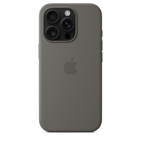 Чехол Silicone Case MagSafe Iphone 16 Pro Stone gray