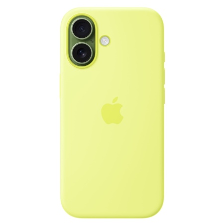 Чехол Silicone Case MagSafe 17 Neon Yellow