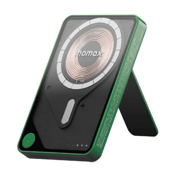 Внешний аккумулятор MOMAX 1-Power X Pro Magnetic 10000mAh IP132HKG Green