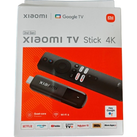 Тв-приставка Xiaomi TV Stick 4K 2nd Gen MDZ-33-AA
