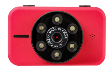 Детский фотоаппарат с 4K разрешением Children's FUN camera X17 красная