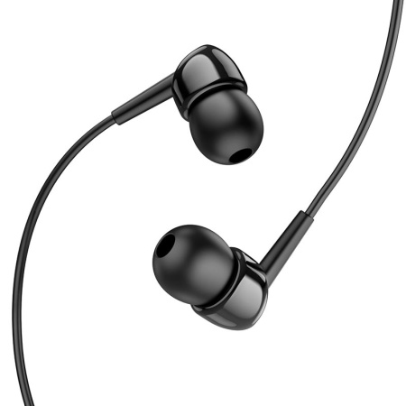 Проводные наушники Hoco M99 Celestial, Jack 3.5mm, 1.2 м, черный