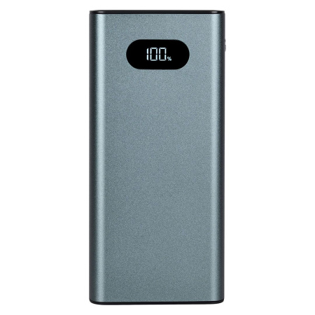 Внешний аккумулятор на 20.000 мач, Blaze LCD, цвет: серый (TFN,TFN-PB- 269-GR)
