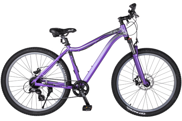 Велосипед TechTeam Elis 27.5"х18" 2021 Purple