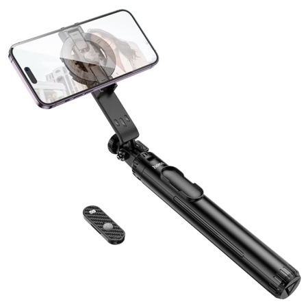 Монопод трипод HOCO K25 Sherkhan magnetic Black