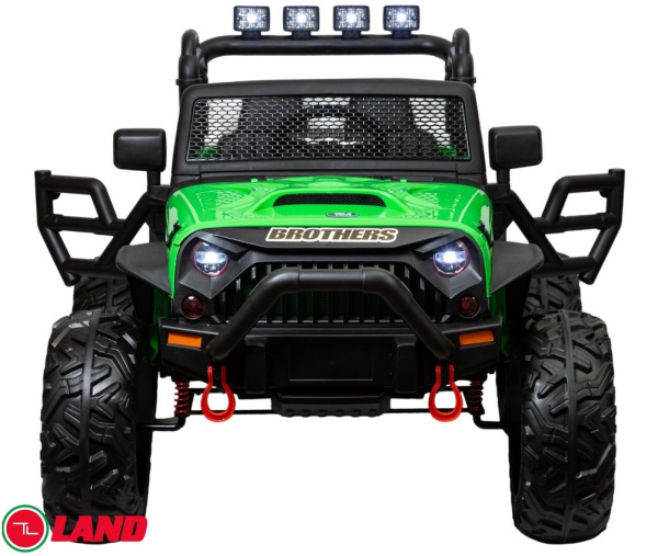 Детский электромобиль Jeep JC 666 24V Зеленый