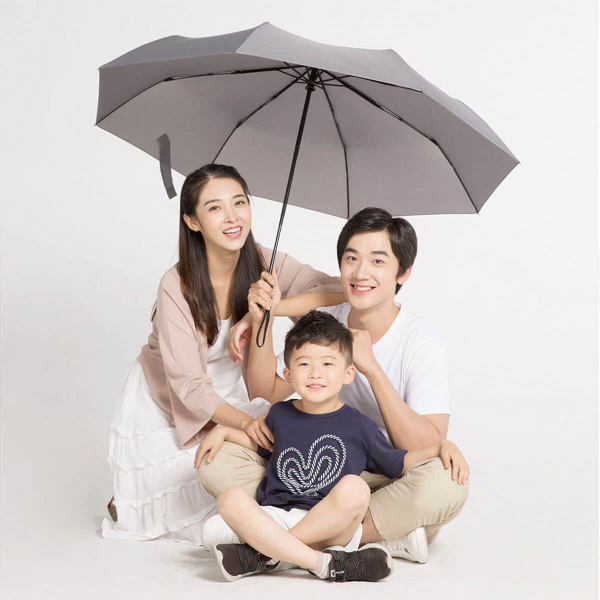 Зонт увеличенный автоматический Xiaomi Umbracella Super Large Automatic Umbrella Grey