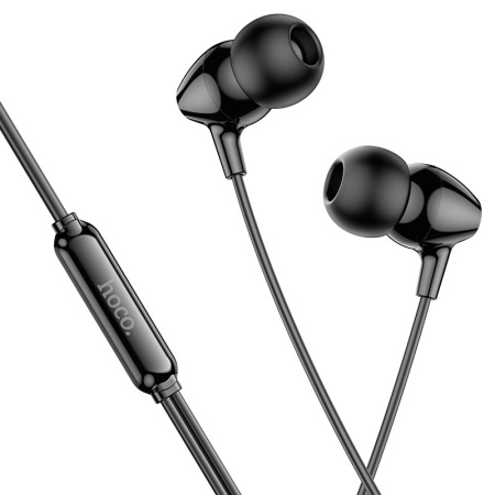Проводные наушники Hoco M94 universal, Jack 3.5mm, 1.2 м, черный