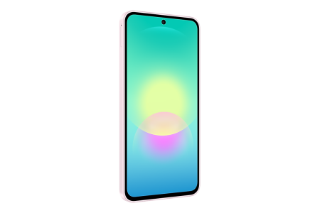 Samsung Galaxy A27 8/256 Light Pink — спереди под углом слева