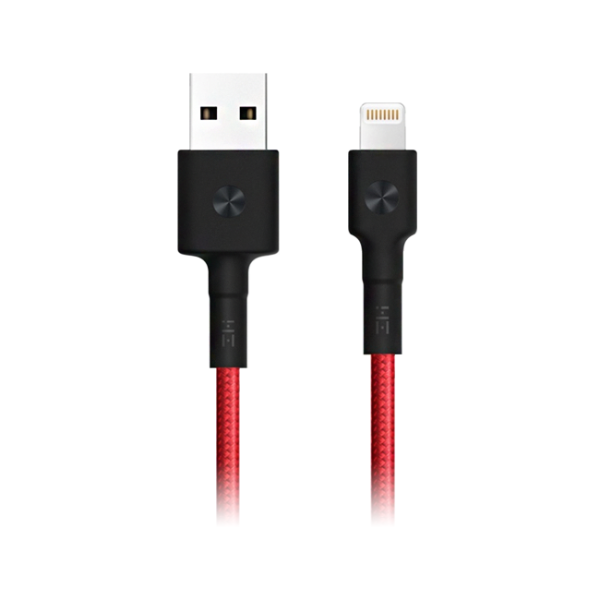 Кабель USB/Lightning Xiaomi ZMI MFi 30 см (AL823) (Red)