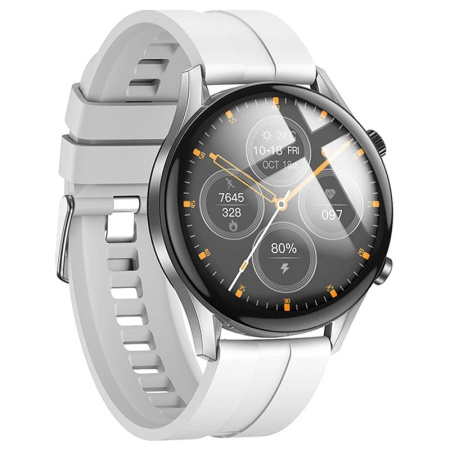 Умные смарт-часы Hoco Y7 Pro Silver
