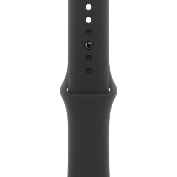 Apple Watch Series 11 GPS 42mm Jet Black Aluminium Case with Black Sport Band - S/M