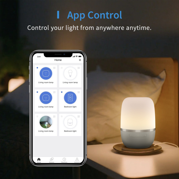 Умный светильник Meross Smart WiFi Ambient Light (небольшой) MSL420 (AG-L4) MSL420HK(EU)