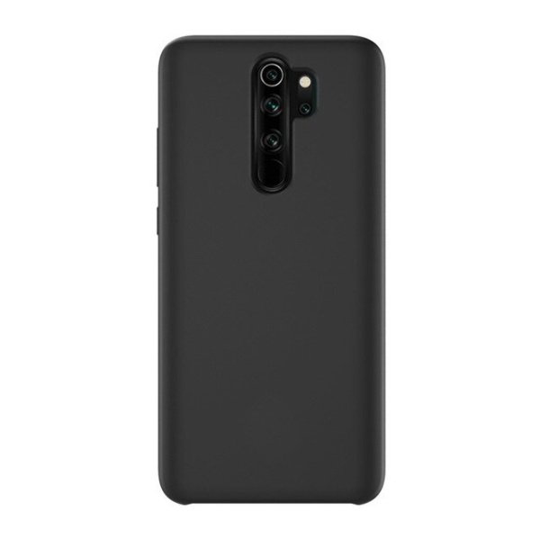 Бампер Silicone Cover для Xiaomi Note 8 Pro (черный)