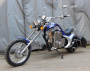 Электромотоцикл GreenCamel Chopper C200, 72V 3000W R15 синий
