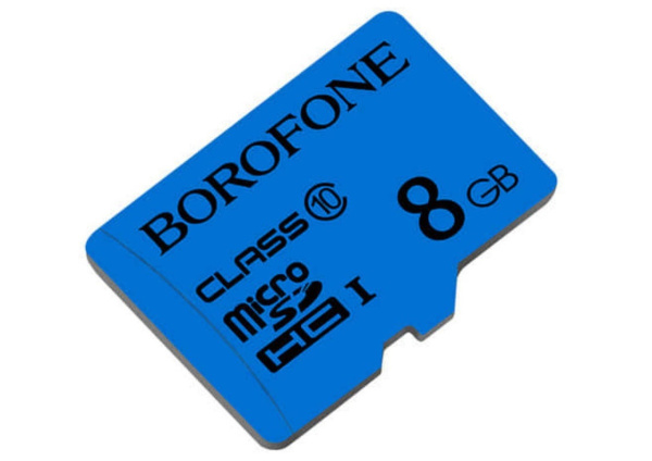 Карта памяти Borofone Micro SD Class 10 8GB