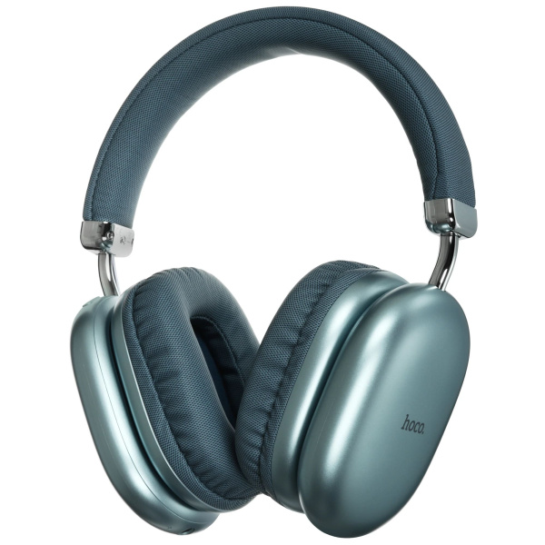Беспроводные наушники накладные Hoco W35 Max Joy, Bluetooth, 800 мАч, синий