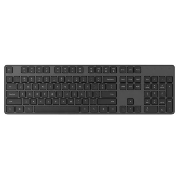 Клавиатура и мышь Xiaomi Mi Wireless Keyboard and Mouse Combo WXJS01YM Black с гравировкой