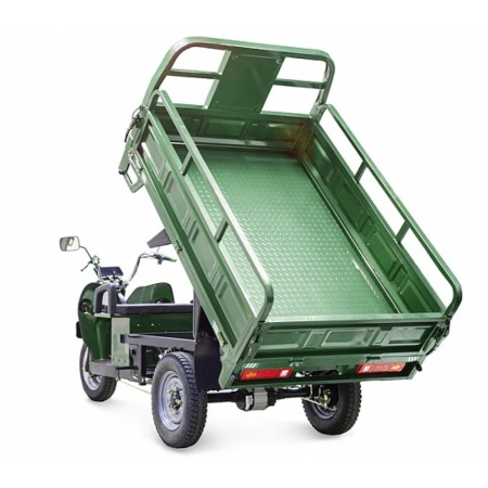 Грузовой электротрицикл Rutrike D4 1800 60V1500W (Зеленый-2493)