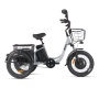 Электровелосипед Eltreco Porter Fat 500 (Серебристый матовый-3206)