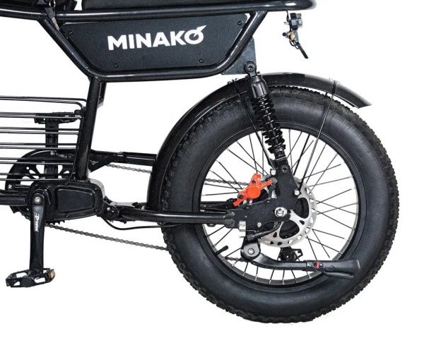 Электровелосипед Minako Bike Черный