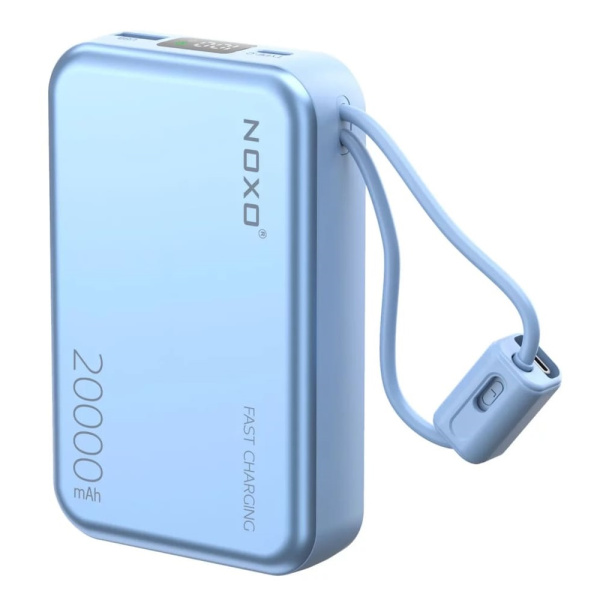 Внешний аккумулятор Noxo 20000mAh 22.5W PN-5 Blue