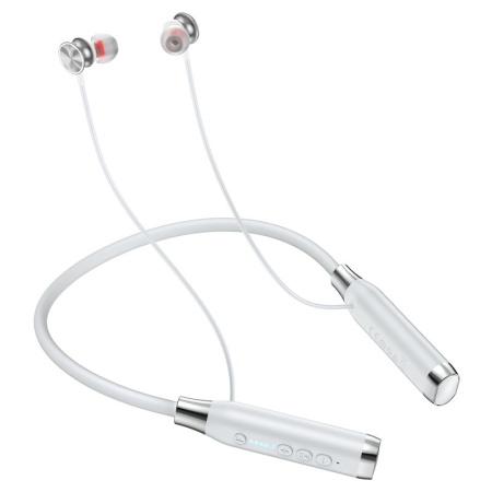 Беспроводные наушники для спорта Hoco ES62 Pretty, Bluetooth, 800 мАч, серый