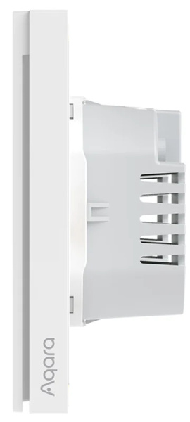 Умный выключатель Aqara Smart wall switch H1 ( with neutral, double rocker) WS-EUK04 Белый