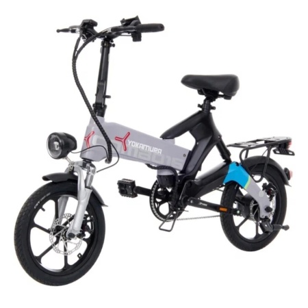 Электровелосипед Yokamura Combo 16 Grey Black (48V/11Ah)