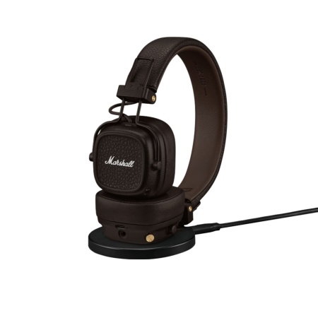 Беспроводные накладные наушники Marshall Major V Brown